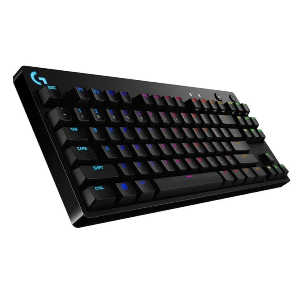 Logitech G PRO Mechanical Gaming Keyboard, Ultra Portable Tenkeyless Design, Det